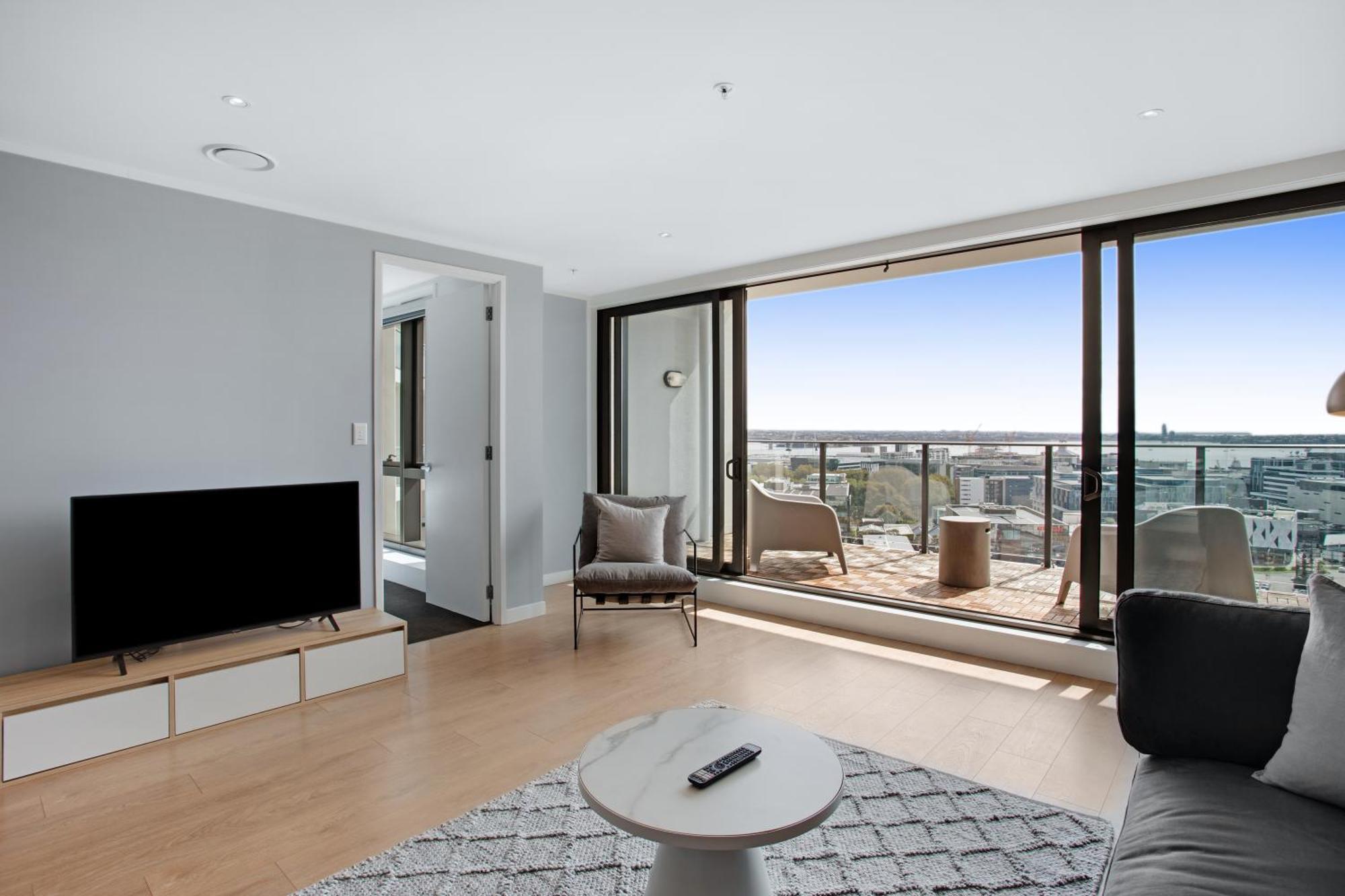 Skyline Serenade Apt With Skycity View And Parking Auckland Eksteriør billede